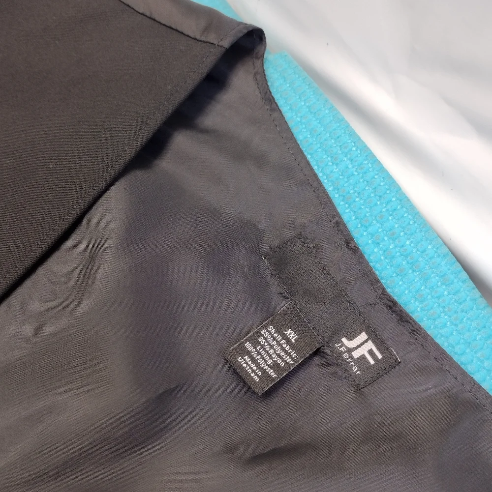 Men's JF J. Ferrar Tuxedo Suit Vest Black - Size XXL